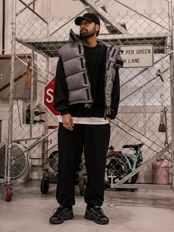 (M-4XL)<br>타르카트 Goose down 웰론후드조끼