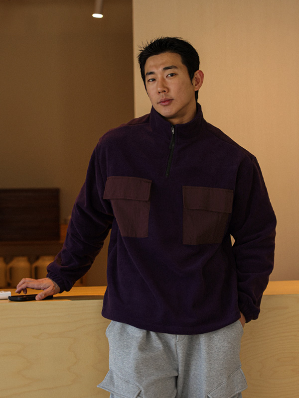 웨이머스 Fleece anorak