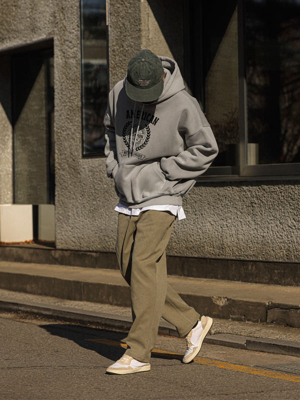 (XL-6XL)<br>야니차 pigment Hoodie T058