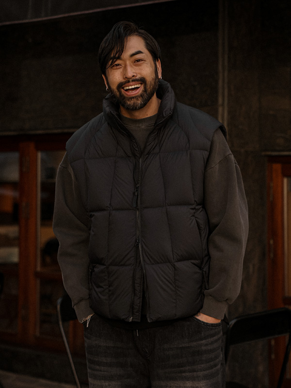 (L-6XL)<br>루스니아 Goose down Padded vest 095