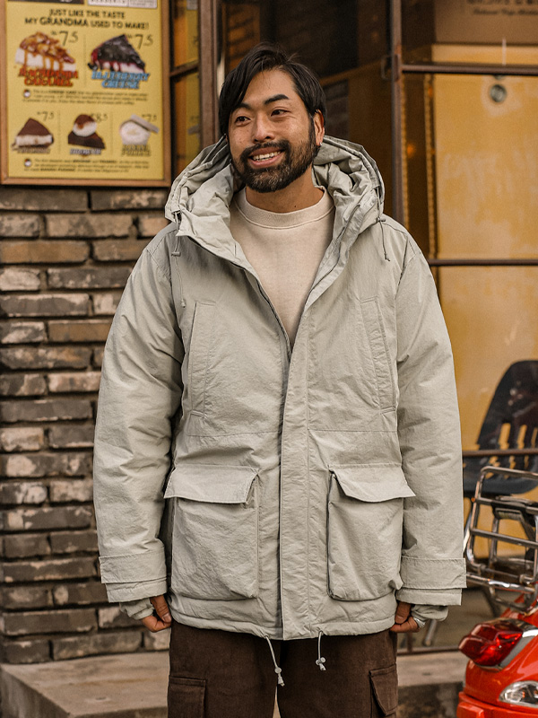 (XL-6XL)<BR>루데카 Goose down Padding jumper
