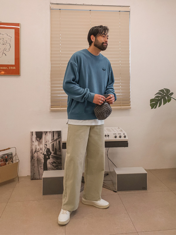 (L-7XL)<br>타이오바 Fleece man-to-man T T054<br><font color=" #660616"><B>[1+1]</B></font>