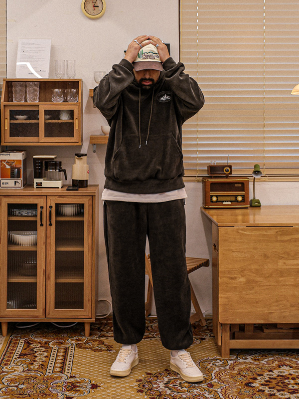 (XL-6XL)<BR>고냐스 Corduroy 기모조거밴딩팬츠 SET008-P