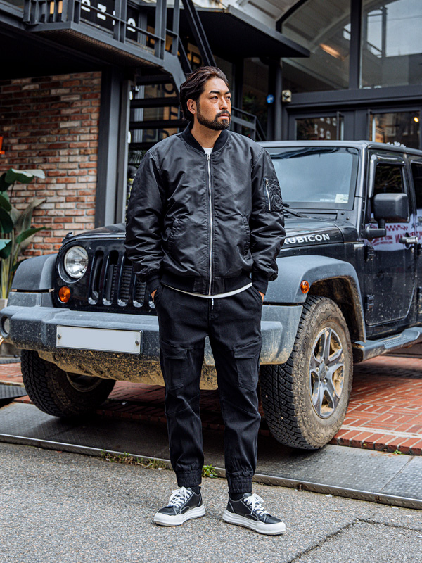 (L~4XL)<BR>델티 MA1 Jumper