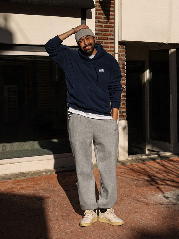 (L-7XL)<BR>산투티 Fleece Hoodie T055