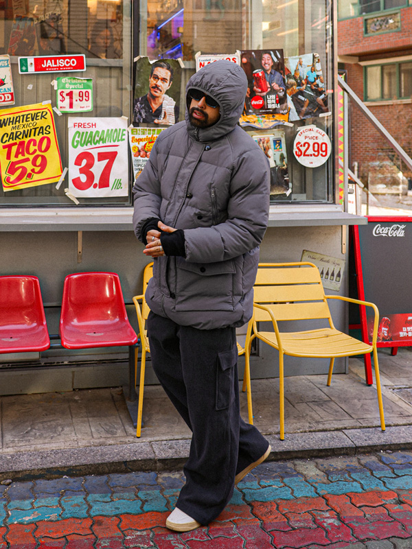 (L-5XL)<BR>쉘터 Goose down Padding