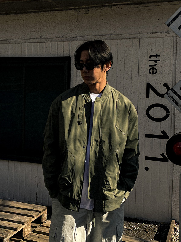 (M-5XL)<br>토파니카 flight jacket