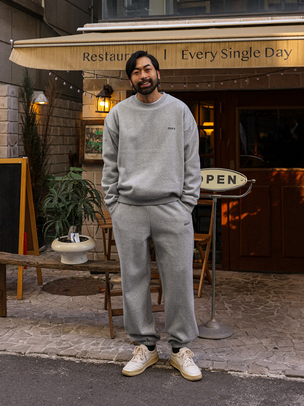 (XL-6XL)<br>카모토 특양면 Set(man-to-man T+조거/스탠다드)