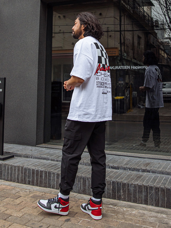 (M-6XL)<br>그라도 Cargo jogger banding pants <br><font color="#098a09"><B>Select length (Basic,Long+6cm)</B></font><br><font color="#fb5ec9"><B>[1+1]</B></font>