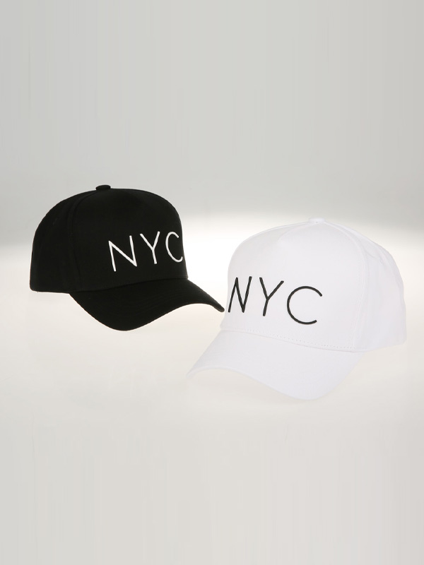 카밀치 Big size 자수볼캡(NYC)