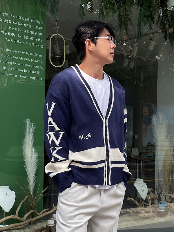 (L-5XL)<BR>소퍼튼 knit cardigan