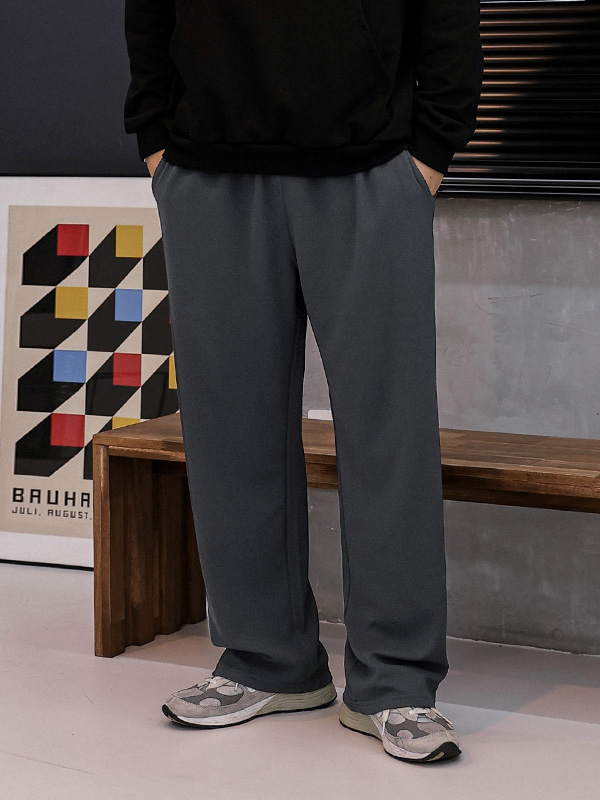 (XL-6XL)<BR>몽크스 Semi-wide fit banding pants