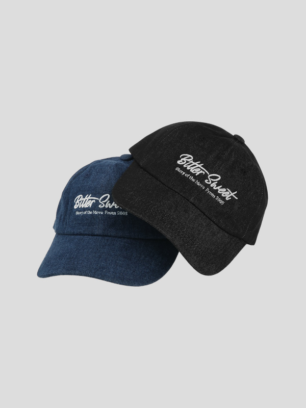 버터스윗 denim ball cap