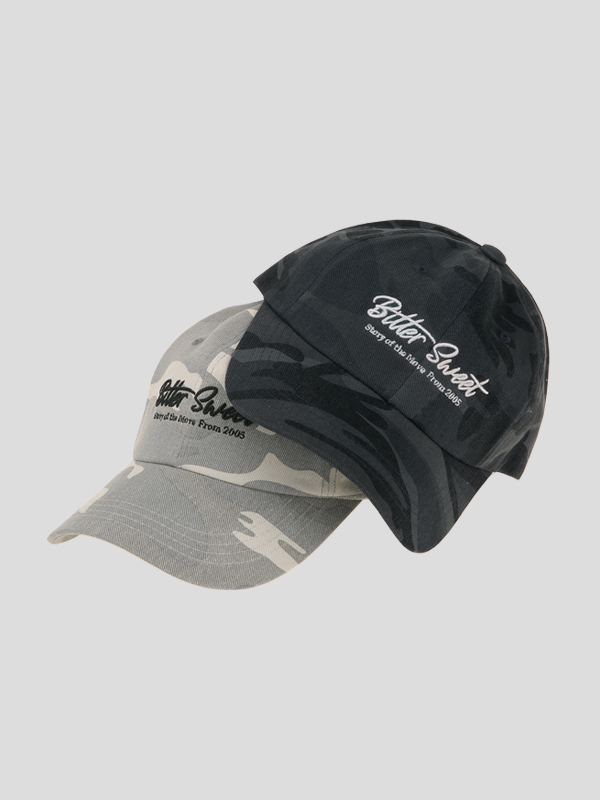 밀키노트 카모볼캡