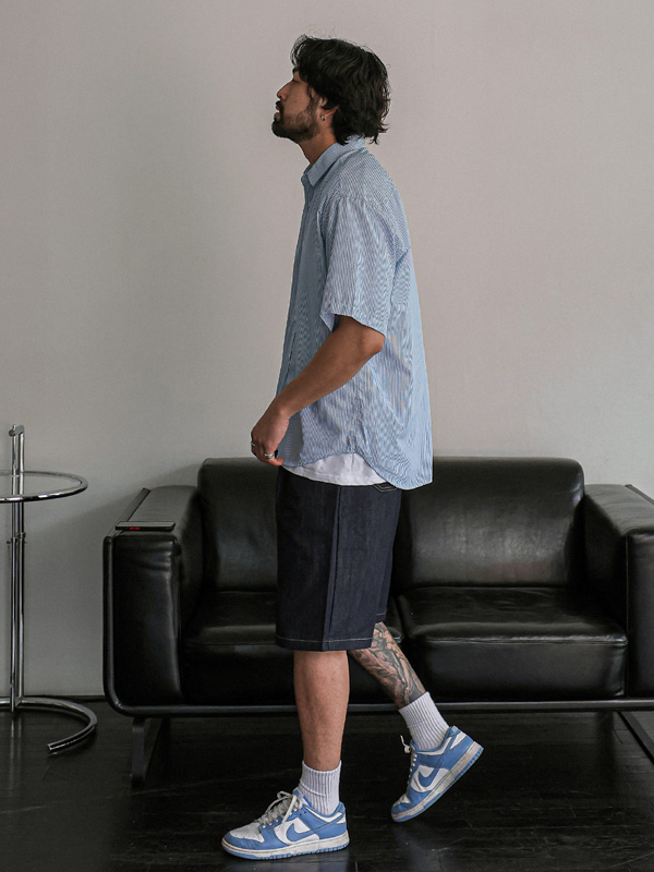(L-5XL)<BR>마이오리 short-sleeved shirt