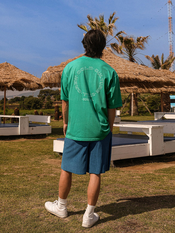 (XL-6XL)<BR>차스코무 pigment Short T shirts