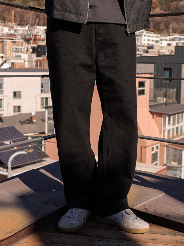 (M-4XL)<br>포트마 standard fit denim pants