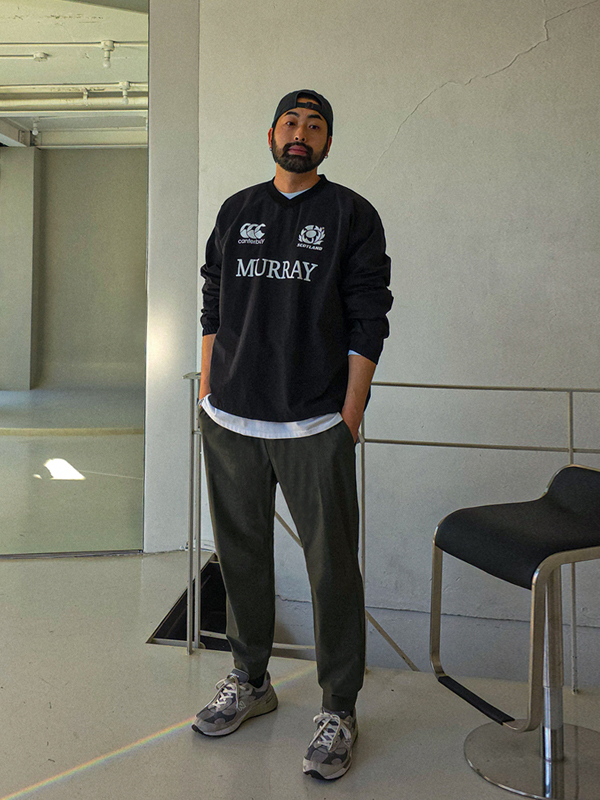 마두라이 Windbreak man-to-man T