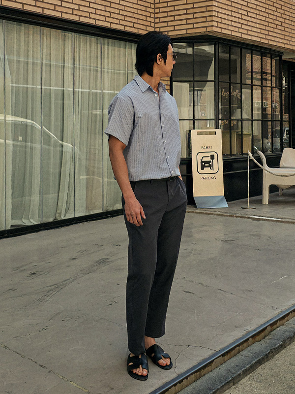 (L-5XL)<BR>수프리드 Back banding slacks(Slim Fit/standard fit)<br><font color=
