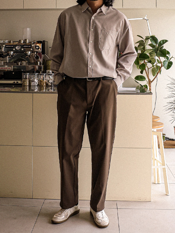 (L-5XL)<BR>수프리드 Back banding slacks(Slim Fit/standard fit)<br><font color=