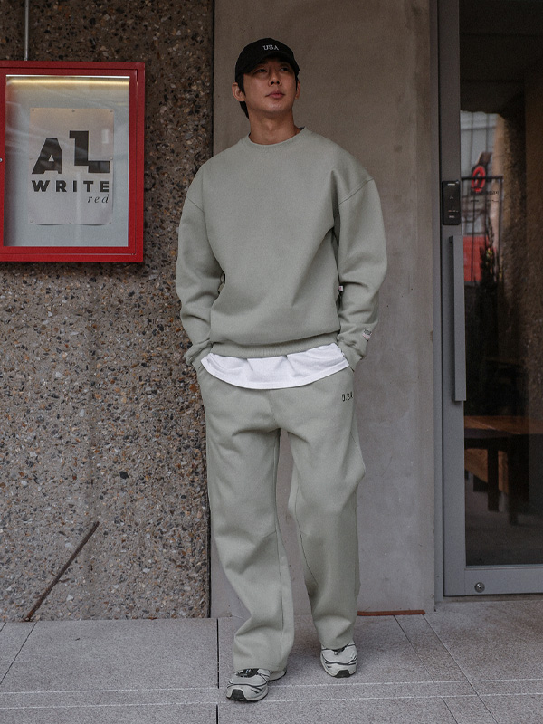 (L-7XL)<br>마토시 USA Incision man-to-man T SET010-T+칸다바 Semi-wide fit USA Incision banding pants SET010-P
