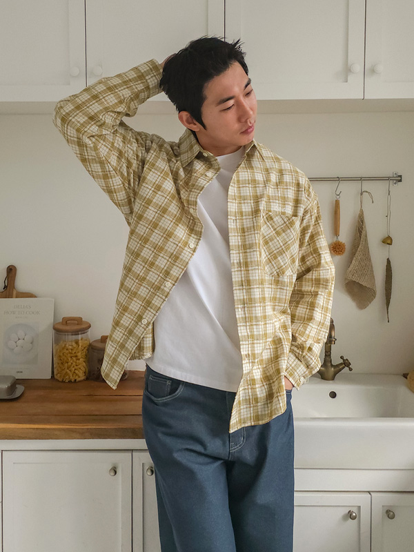 (L-7XL)<br>마카로프 checkered shirt 6009