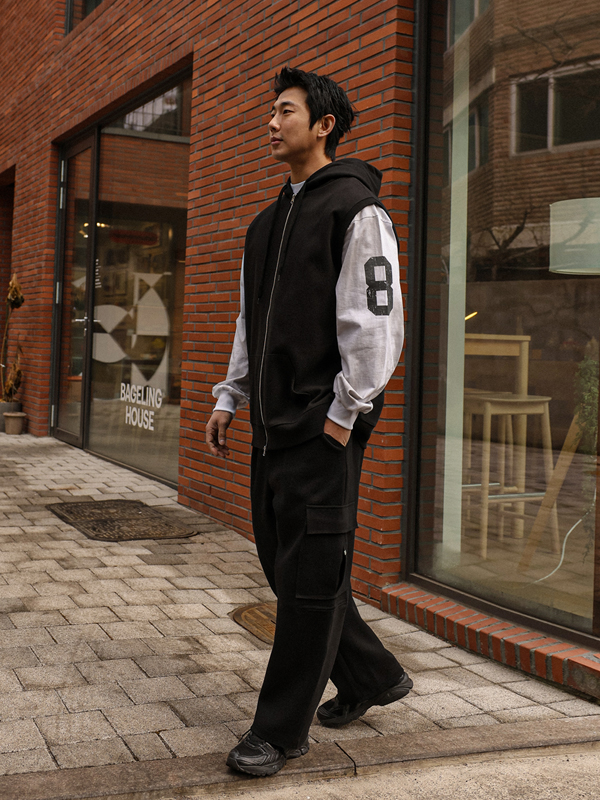 (XL-5XL)<BR>투티코린 후드집업조끼