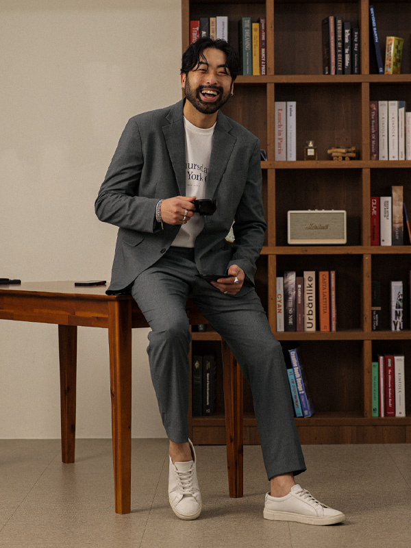 (M-6XL)<BR>월드 정장자켓