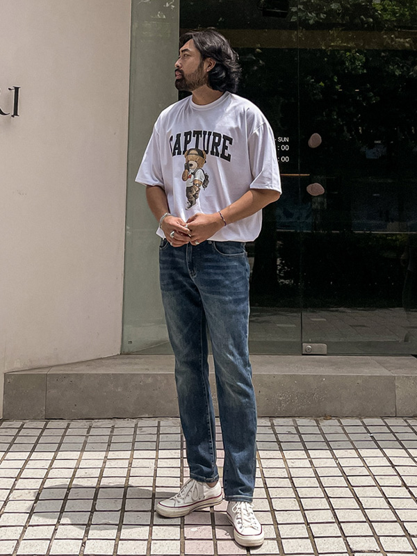 (30-46)<br>필로티 Slim Fit denim pants 876