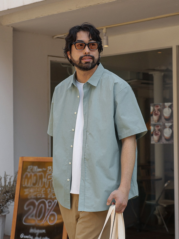 (L-5XL)<BR>파사비 short-sleeved shirt 614