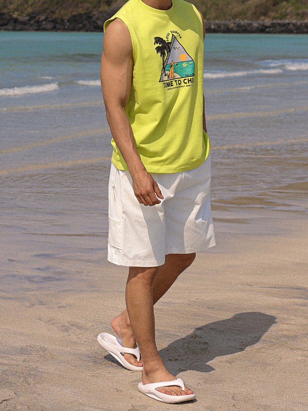 (L-5XL)<BR>마르칼 Bermuda Banding Shorts