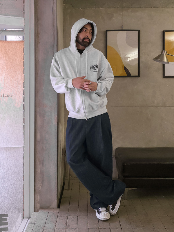 부티아마 Hoodies zip up