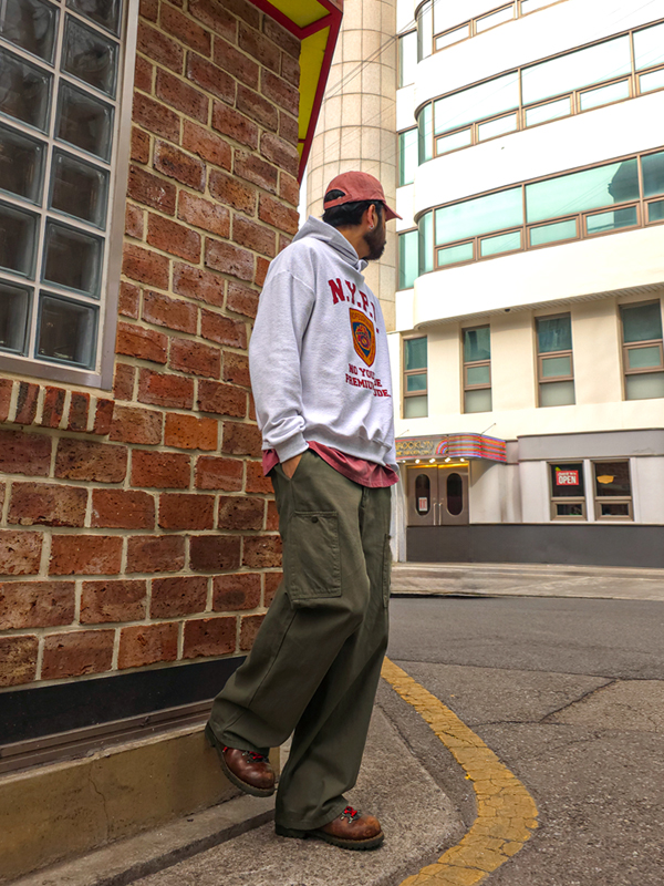 (M-4XL)<BR>벨몬치 Semi-wide fit cargo-banding pants