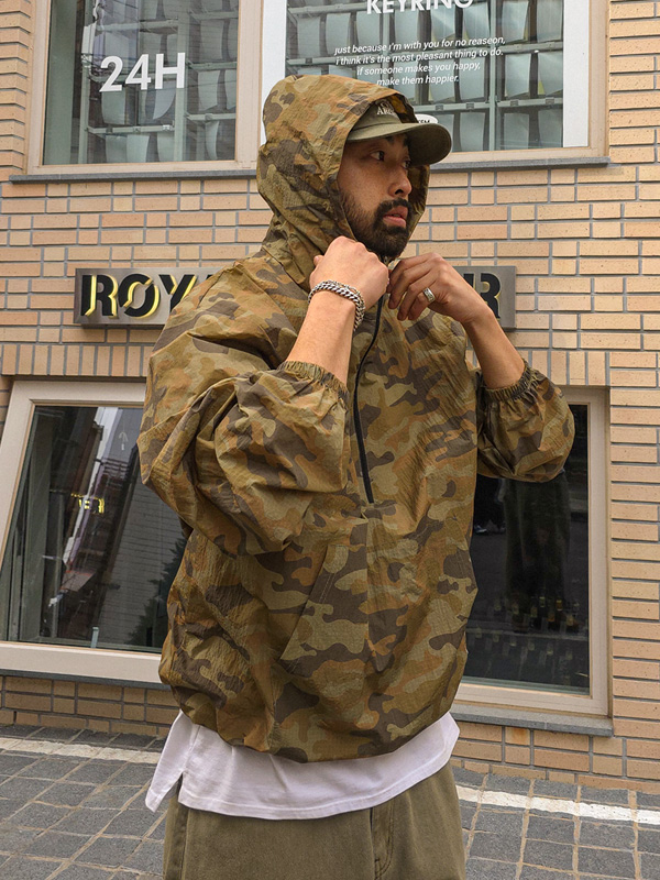 (XL-4XL)<br>차플라 Hood anorak