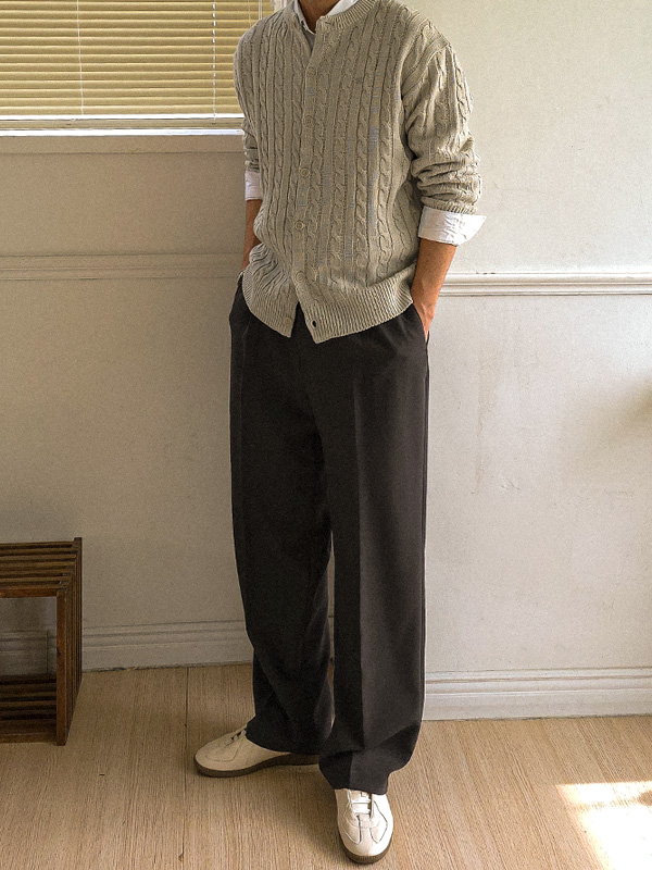 (XL-5XL)<BR>마틸라 Back banding Slacks