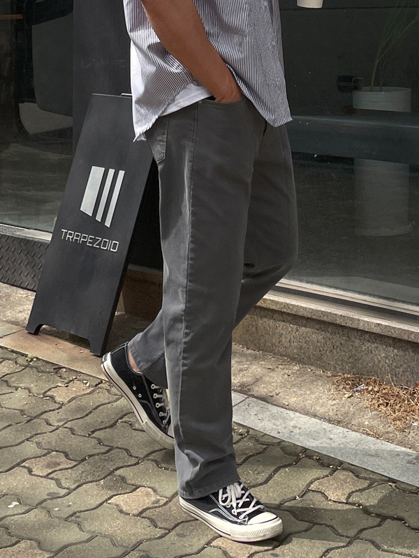 (M-6XL)<BR>디오누 Hidden banding Tapered denim pants <br><font color="#098a09"><B>Select length (Basic,Long+10cm)</B></font><BR><B><FONT COLOR="#ff4800">[Additional discount]</FONT></B>