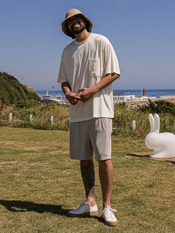 (L-5XL)<BR>피프라 Banding Shorts