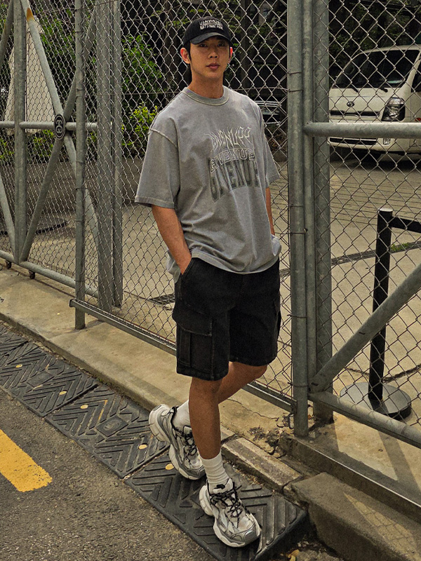 (M-6XL)<br>보이쿠아 cargo banding shorts 8100