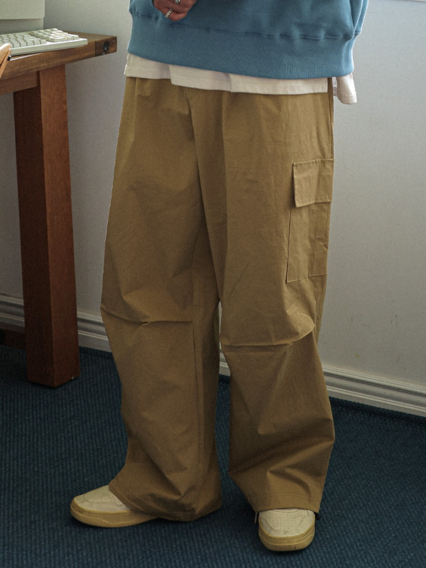 (XL-4XL)<br>타바난 Semi-wide fit cargo-banding pants