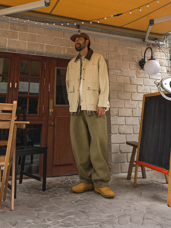 코틀라스 wide fit cotton pants A-108