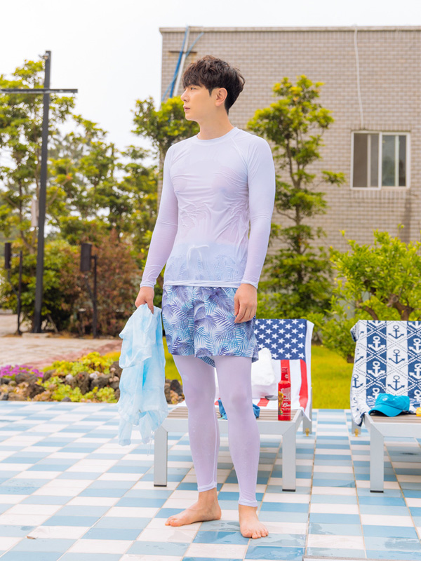 (L-6XL)<br>히본 아쿠아스판 a long-sleeved t-shirt