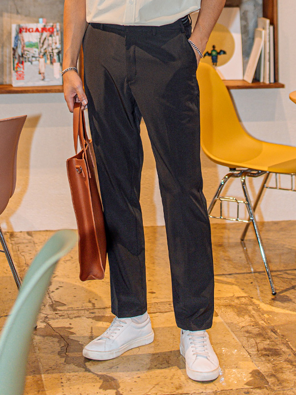 (M-6XL)<BR>쿠타스 Sidebanding Slacks <br><font color="#098a09"><B>Select length (Basic,Long+8cm)</B></font>