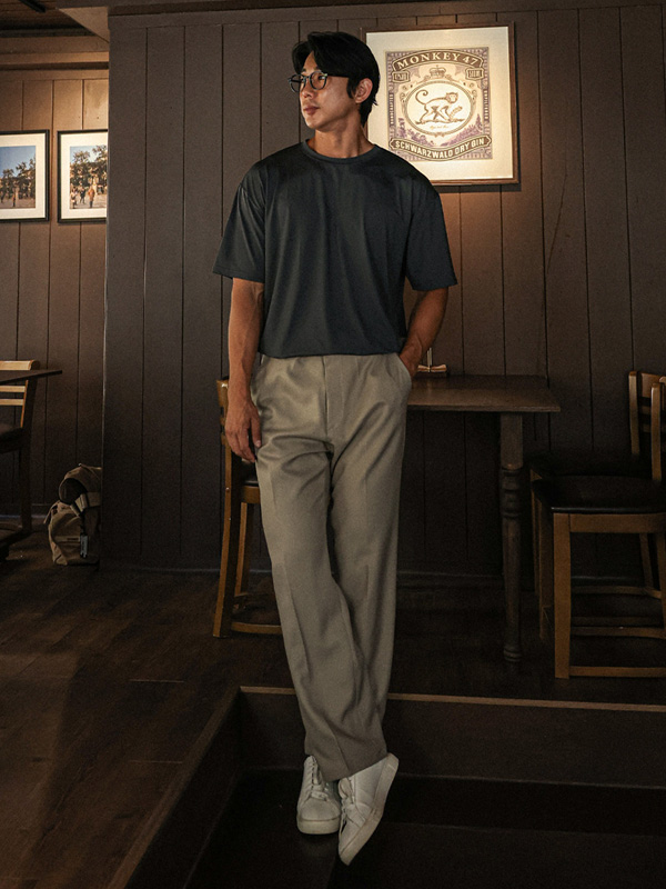 (L-5XL)<br>이그리츠 Functional Short T shirts <br><font color=