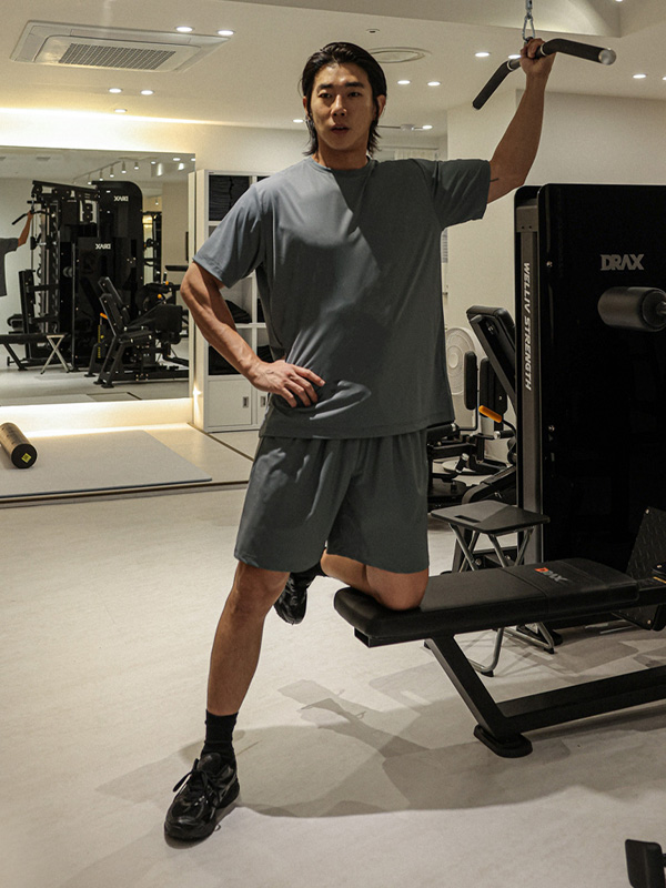 (L-6XL)<BR>카이미야 Cooling Banding Shorts<br><font color=