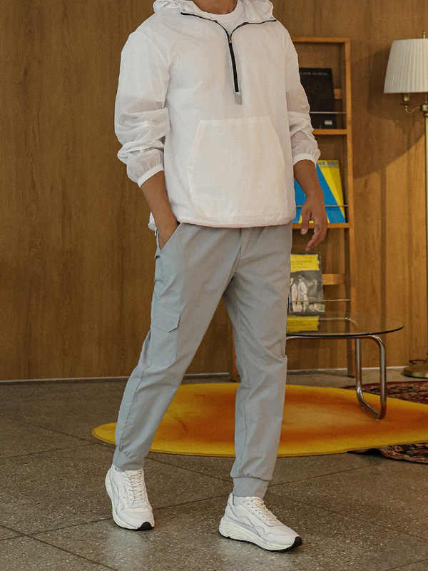 (L-6XL)<BR>쿠차보 Cooling Banding Pants(standard fit/wide fit/조거)<br><font color="#fb5ec9"><B>[1+1]</B></font>