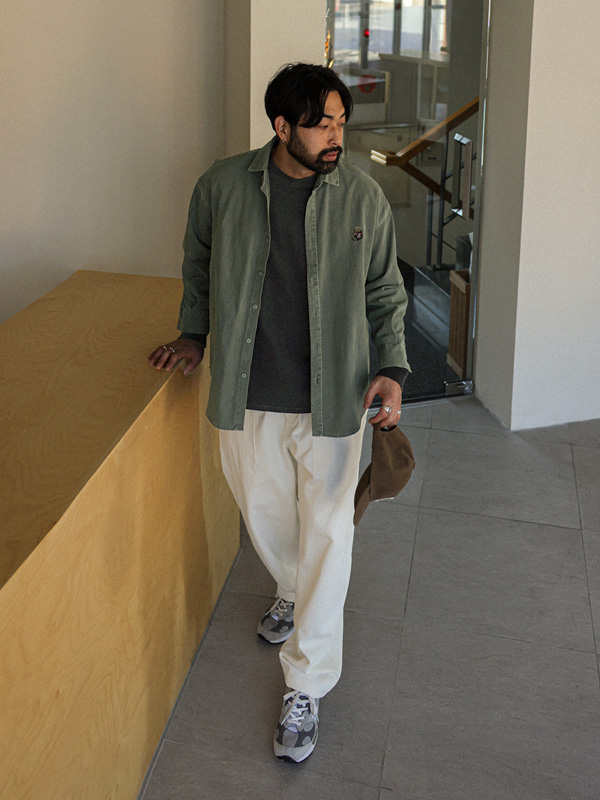 (XL-6XL)<BR>라지코 pigment Shirt