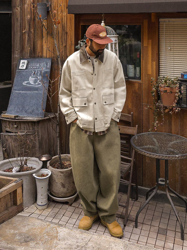 (L-7XL)<BR>슈차우치 Work jacket