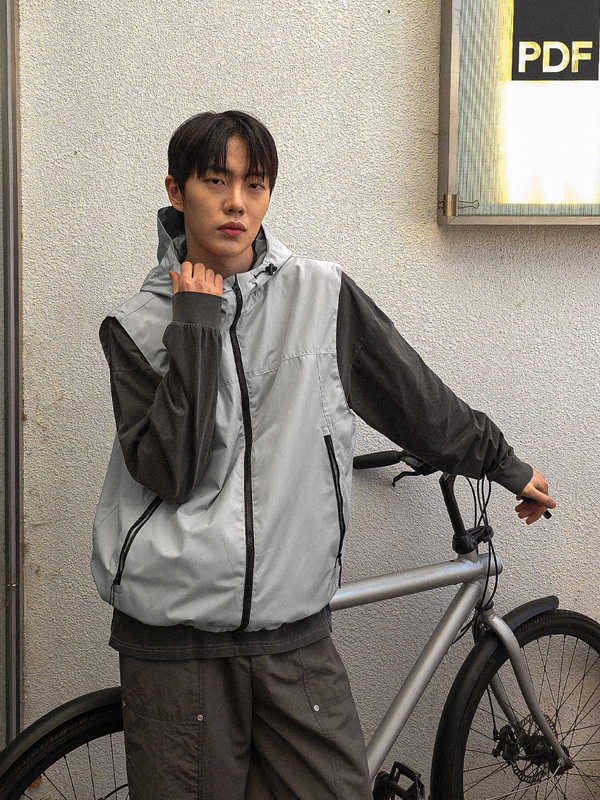 (M-4XL)<br>와야나드 Hooded Vest