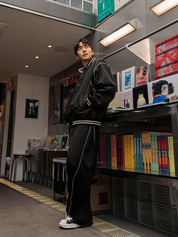 (XL-4XL)<BR>가프사 wide fit banding pants