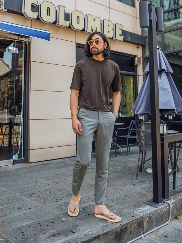 (M-5XL)<BR>아미아나  Sidebanding Pants